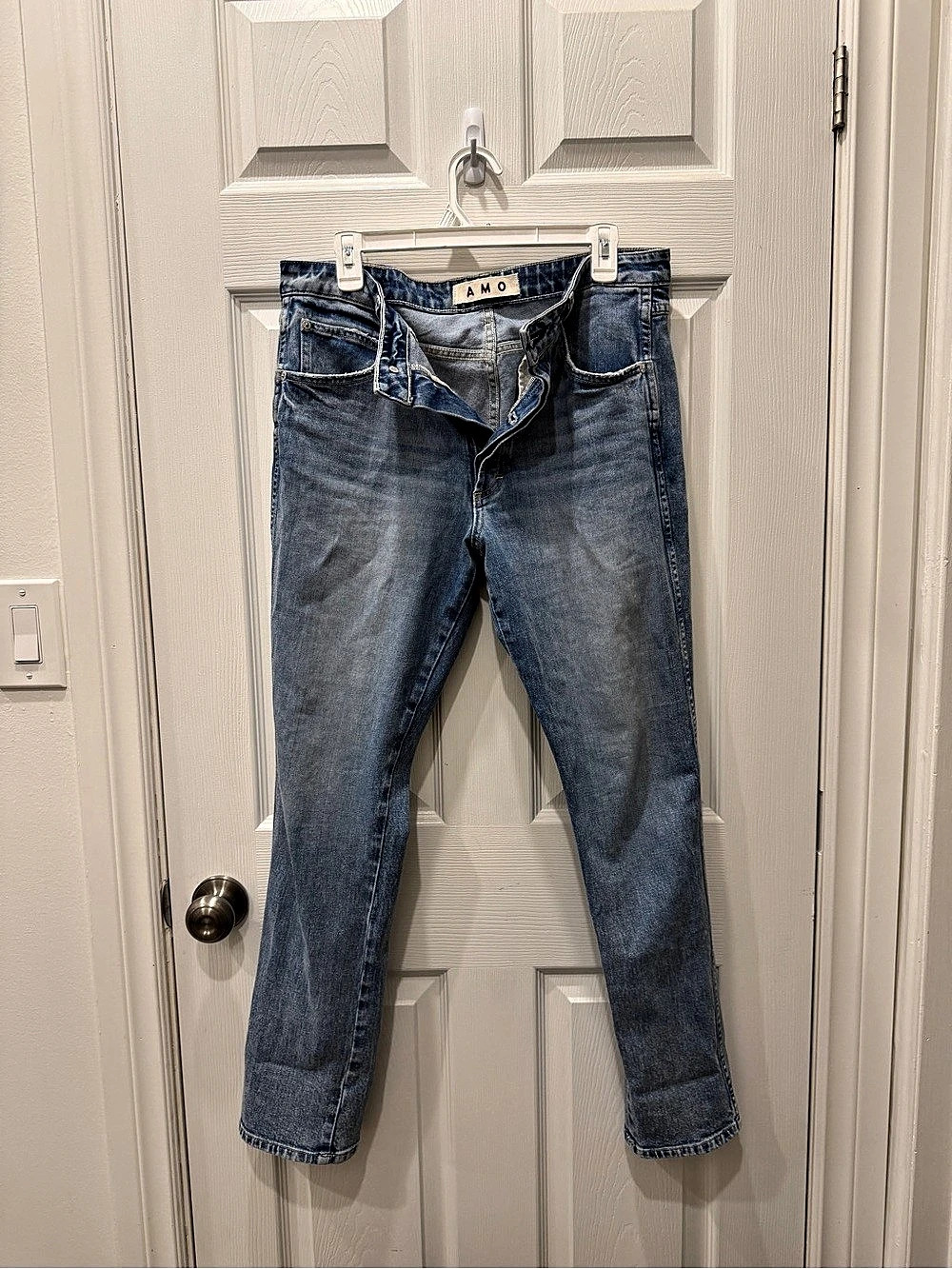 AMO Skinny Jeans Blue Waist 30
